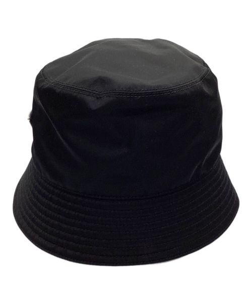 PRADA（プラダ）PRADA (プラダ) RE-NYLON BUCKET HAT ブラック サイズ:Mの古着・服飾アイテム