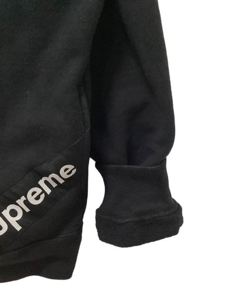 SUPREME（シュプリーム）SUPREME (シュプリーム) 18SS Corner Label Hooded Sweatshirt ブラック サイズ:Ⅿの古着・服飾アイテム
