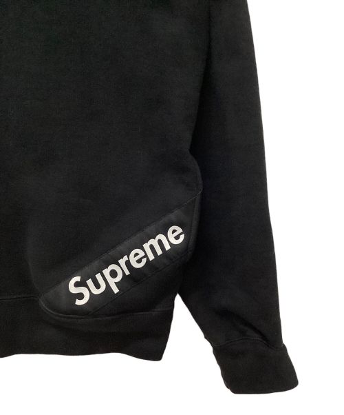 SUPREME（シュプリーム）SUPREME (シュプリーム) 18SS Corner Label Hooded Sweatshirt ブラック サイズ:Ⅿの古着・服飾アイテム