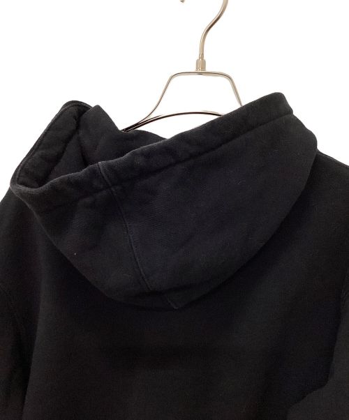 SUPREME（シュプリーム）SUPREME (シュプリーム) 18SS Corner Label Hooded Sweatshirt ブラック サイズ:Ⅿの古着・服飾アイテム