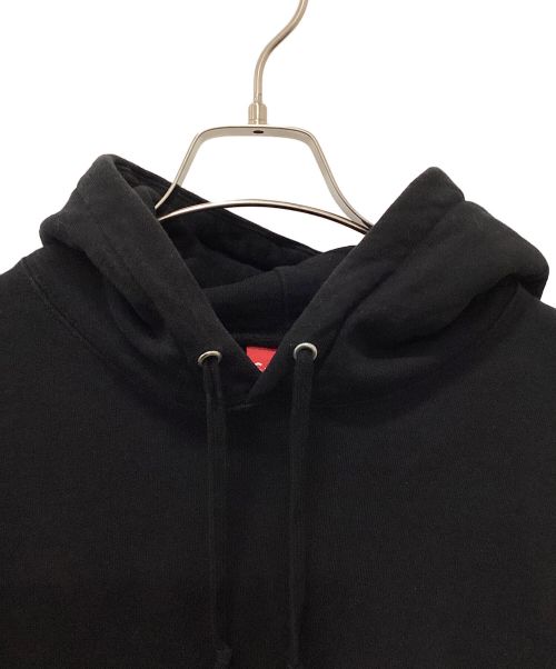 SUPREME（シュプリーム）SUPREME (シュプリーム) 18SS Corner Label Hooded Sweatshirt ブラック サイズ:Ⅿの古着・服飾アイテム