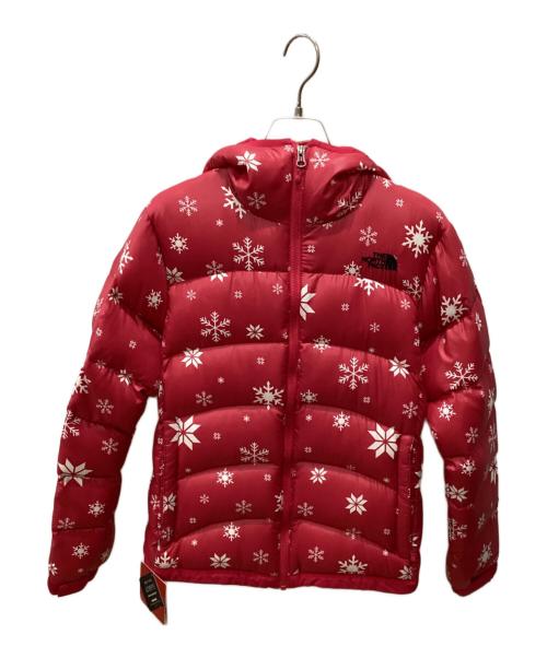 THE NORTH FACE（ザ ノース フェイス）THE NORTH FACE (ザ ノース フェイス) NOVELTY ACONCAGUA HOODIE レッド サイズ:Ｍの古着・服飾アイテム