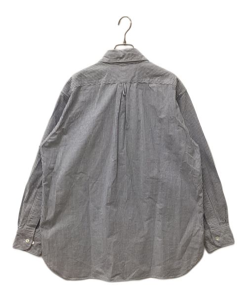 HAVERSACK（ハバーサック）HAVERSACK (ハバーサック) オックスフォードシャツ ホワイト×ブルー サイズ:Lの古着・服飾アイテム