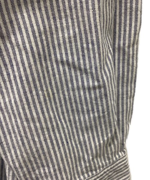 HAVERSACK（ハバーサック）HAVERSACK (ハバーサック) オックスフォードシャツ ホワイト×ブルー サイズ:Lの古着・服飾アイテム