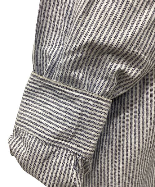 HAVERSACK（ハバーサック）HAVERSACK (ハバーサック) オックスフォードシャツ ホワイト×ブルー サイズ:Lの古着・服飾アイテム