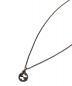 GUCCI (グッチ) インターロッキングGネックレス：18000円
