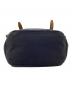 中古・古着 PORTER (ポーター) SHOULDER BAG(L) ネイビー×ブラウン：9000円