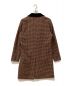 glamb (グラム) Houndstooth chester coat ブラック×ブラウン サイズ:M：8000円