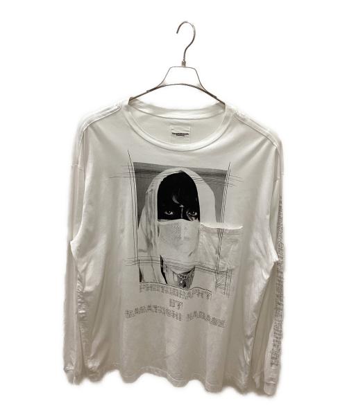 TAKAHIROMIYASHITA TheSoloIst.（タカヒロミヤシタ ザソロイスト）TAKAHIROMIYASHITA TheSoloIst. (タカヒロミヤシタ ザソロイスト) オーバーサイズロングスリーブTシャツ ホワイト サイズ:46の古着・服飾アイテム