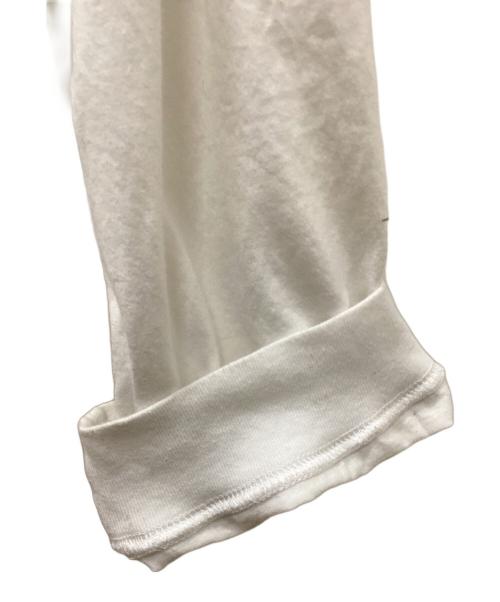 TAKAHIROMIYASHITA TheSoloIst.（タカヒロミヤシタ ザソロイスト）TAKAHIROMIYASHITA TheSoloIst. (タカヒロミヤシタ ザソロイスト) オーバーサイズロングスリーブTシャツ ホワイト サイズ:46の古着・服飾アイテム