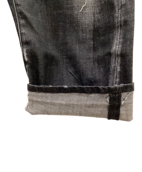 DSQUARED2（ディースクエアード）DSQUARED2 (ディースクエアード) SKATER JEAN ブラック サイズ:Ⅿの古着・服飾アイテム