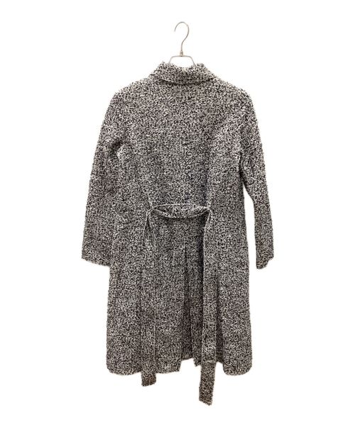 theory（セオリー）theory (セオリー) ステンカラーツイードコート ブルー×グレー サイズ:Pの古着・服飾アイテム