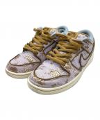 NIKE SBナイキエスビー）の古着「DUNK LOW PRM Toile」｜パープル×ベージュ×ゴールド