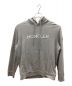 MONCLER（モンクレール）の古着「FELPA CON CAPPUCCIO E LOGO RICAMATO PARKA」｜グレー