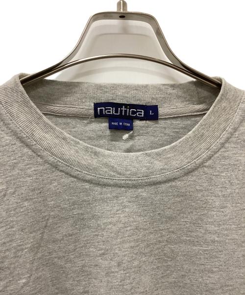 NAUTICA（ノーティカ）NAUTICA (ノーティカ) 90's霜降りポケットTシャツ グレー サイズ:Lの古着・服飾アイテム