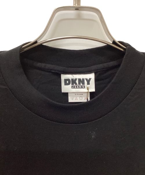 DKNY（ダナキャランニューヨーク）DKNY (ダナキャランニューヨーク) 90'sロゴプリントTシャツ ブラック サイズ:FREEの古着・服飾アイテム