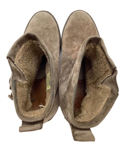 DIESEL（ディーゼル）DIESEL (ディーゼル) BIKERINO スウェードブーツ カーキ サイズ:25.5cmの古着・服飾アイテム