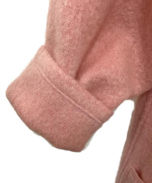 PAN（パン）PAN (パン) モヘアシャギコート ピンク サイズ:FREEの古着・服飾アイテム