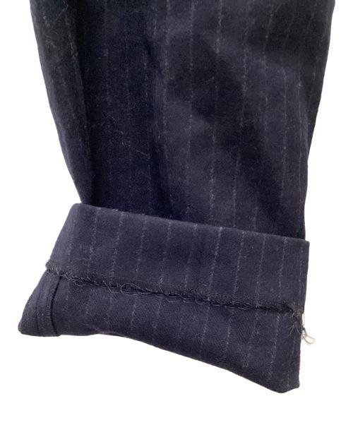 WACKO MARIA（ワコマリア）WACKO MARIA (ワコマリア) ストライプスラックス ネイビー サイズ:Ⅿの古着・服飾アイテム