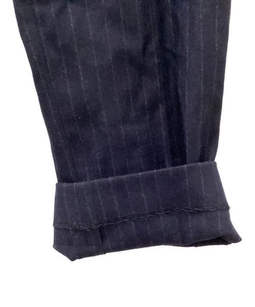 WACKO MARIA（ワコマリア）WACKO MARIA (ワコマリア) ストライプスラックス ネイビー サイズ:Ⅿの古着・服飾アイテム