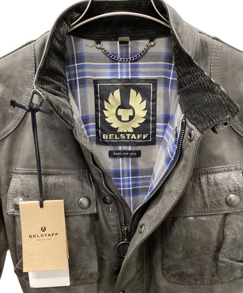 BELSTAFF（ベルスタッフ）BELSTAFF (ベルスタッフ) TRIALMASTER PANTHER 2.0 JACKET セージグリーン サイズ:36の古着・服飾アイテム