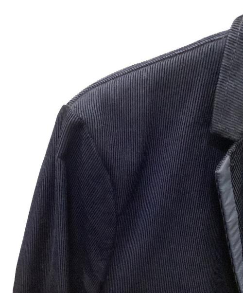 DIESEL（ディーゼル）DIESEL (ディーゼル) コーデュロイテーラードジャケット ネイビー サイズ:Lの古着・服飾アイテム