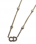 Christian Diorクリスチャン ディオール）の古着「Clair D Lune ネックレス」｜ゴールドカラー