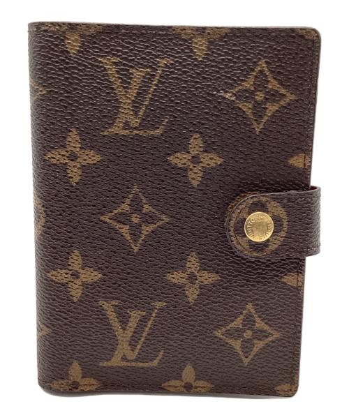 LOUIS VUITTON（ルイ ヴィトン）LOUIS VUITTON (ルイ ヴィトン) エティパームV PDAカバー ブラウンの古着・服飾アイテム