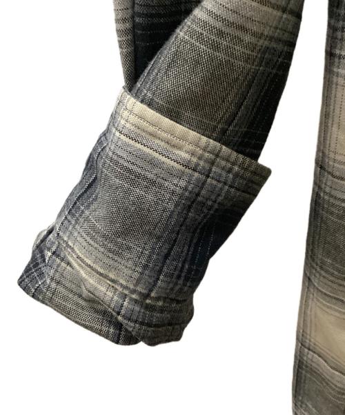 RRL（ダブルアールエル）RRL (ダブルアールエル) 00sウエスタンシャツ グレー サイズ:Mの古着・服飾アイテム