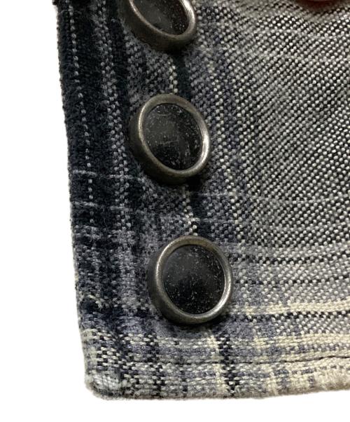 RRL（ダブルアールエル）RRL (ダブルアールエル) 00sウエスタンシャツ グレー サイズ:Mの古着・服飾アイテム