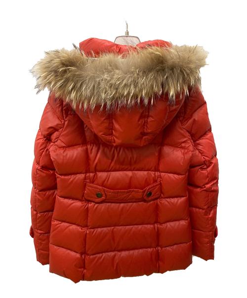 BURBERRY BLUE LABEL（バーバリーロンドンブルーレーベル）BURBERRY BLUE LABEL (バーバリーロンドンブルーレーベル) ダウンコート レッド サイズ:Mの古着・服飾アイテム