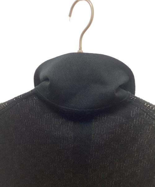 LOUIS VUITTON（ルイ ヴィトン）LOUIS VUITTON (ルイ ヴィトン) ニットポロシャツ ブラック サイズ:Ⅿの古着・服飾アイテム