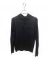 LOUIS VUITTON（ルイ ヴィトン）の古着「ニットポロシャツ」｜ブラック