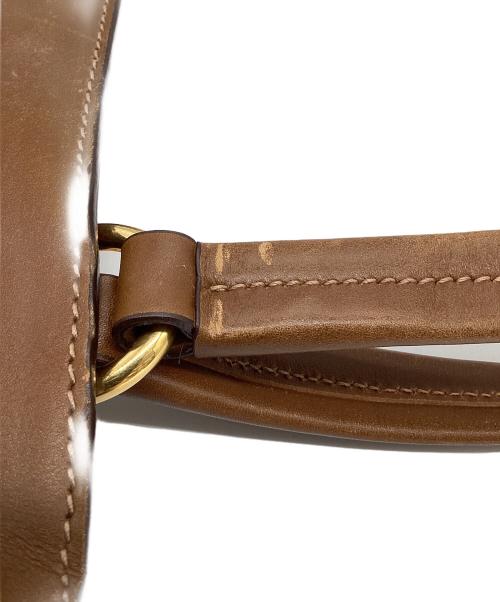 PRADA（プラダ）PRADA (プラダ) ハンドバッグ ブラウン×カーキの古着・服飾アイテム