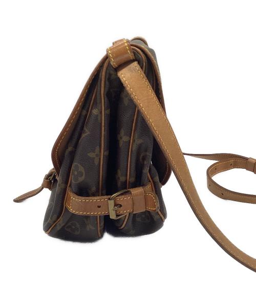 LOUIS VUITTON（ルイ ヴィトン）LOUIS VUITTON (ルイ ヴィトン) MALLETIER刻印　ソミュール30（旧型） ブラウンの古着・服飾アイテム