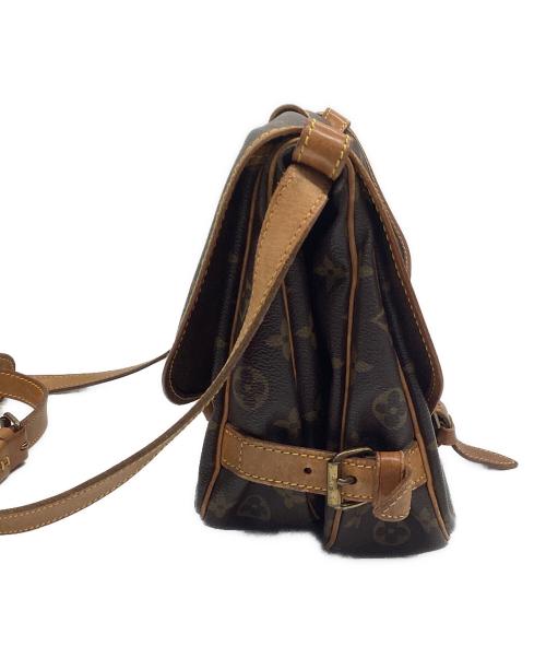 LOUIS VUITTON（ルイ ヴィトン）LOUIS VUITTON (ルイ ヴィトン) MALLETIER刻印　ソミュール30（旧型） ブラウンの古着・服飾アイテム