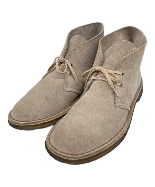 CLARKS ORIGINALS（クラークス オリジナルズ）Clarks Originals (クラークス オリジナルズ) デザートブーツ ベージュ サイズ:9 1/2の古着・服飾アイテム