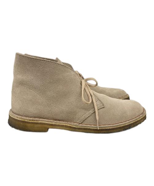CLARKS ORIGINALS（クラークス オリジナルズ）Clarks Originals (クラークス オリジナルズ) デザートブーツ ベージュ サイズ:9 1/2の古着・服飾アイテム