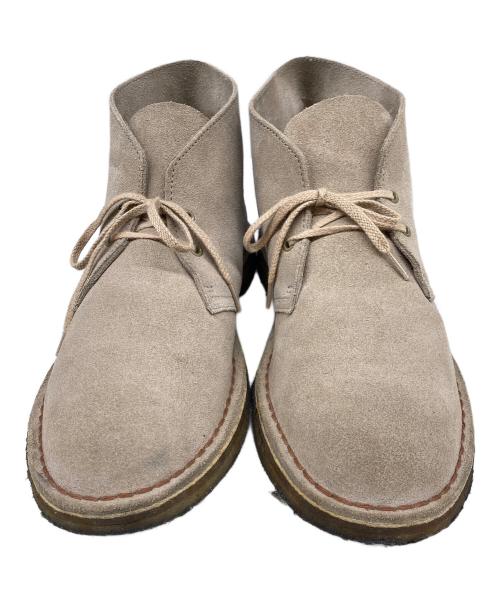 CLARKS ORIGINALS（クラークス オリジナルズ）Clarks Originals (クラークス オリジナルズ) デザートブーツ ベージュ サイズ:9 1/2の古着・服飾アイテム
