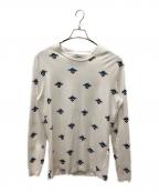 HYDROGENハイドロゲン）の古着「H-ROBOT柄ロングスリーブTシャツ」｜ホワイト