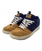 NIKE SBナイキエスビー）の古着「DUNK LOW ”DESERT OCHRE and MIDNIGHT NAVY”」｜ブラウン×ネイビー