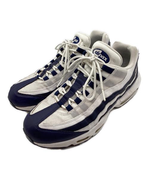 NIKE（ナイキ）NIKE (ナイキ) AIR MAX 95 ESSENTIAL Midnight Navy ホワイト×ネイビー サイズ:SIZE 28cmの古着・服飾アイテム