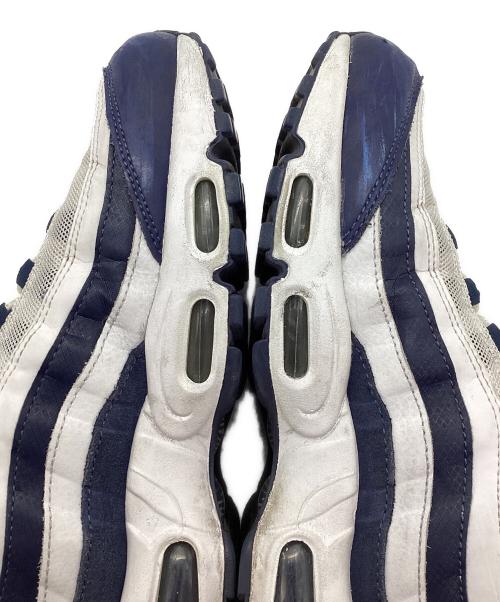 NIKE（ナイキ）NIKE (ナイキ) AIR MAX 95 ESSENTIAL Midnight Navy ホワイト×ネイビー サイズ:SIZE 28cmの古着・服飾アイテム