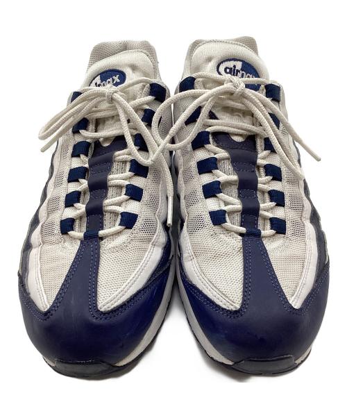 NIKE（ナイキ）NIKE (ナイキ) AIR MAX 95 ESSENTIAL Midnight Navy ホワイト×ネイビー サイズ:SIZE 28cmの古着・服飾アイテム