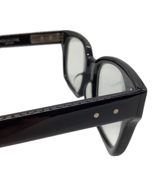 THOM BROWNE. NEW YORK（トムブラウン ニューヨーク）THOM BROWNE. NEW YORK (トムブラウンニューヨーク) サングラス ブラックの古着・服飾アイテム