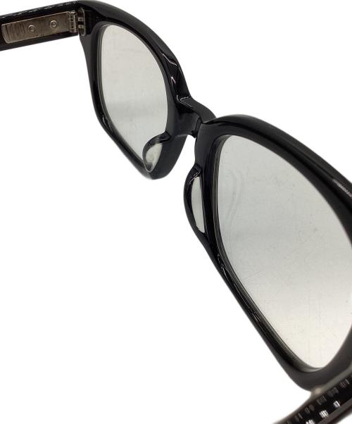 THOM BROWNE. NEW YORK（トムブラウン ニューヨーク）THOM BROWNE. NEW YORK (トムブラウンニューヨーク) サングラス ブラックの古着・服飾アイテム