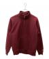 Carhartt WIP（カーハート ワークインプログレス）の古着「CHASE NECK ZIP SWEAT」｜エンジ