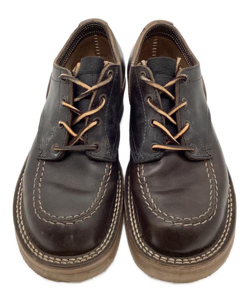 ROLLING DUB TRIO（ローリングダブトリオ）ROLLING DUB TRIO (ローリングダブトリオ) Uチップシューズ ブラウン サイズ:26cmの古着・服飾アイテム