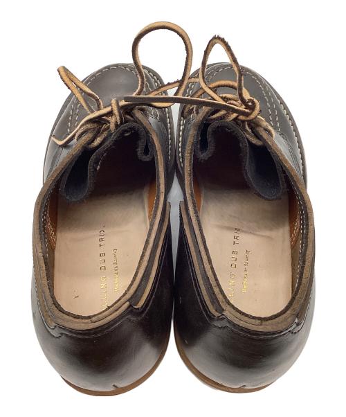 ROLLING DUB TRIO（ローリングダブトリオ）ROLLING DUB TRIO (ローリングダブトリオ) Uチップシューズ ブラウン サイズ:26cmの古着・服飾アイテム