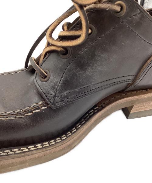 ROLLING DUB TRIO（ローリングダブトリオ）ROLLING DUB TRIO (ローリングダブトリオ) Uチップシューズ ブラウン サイズ:26cmの古着・服飾アイテム